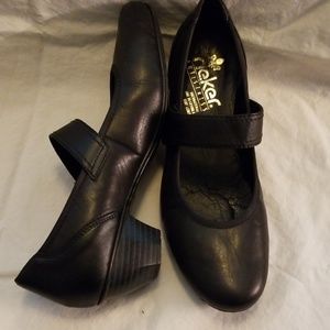 Rieker black shoes